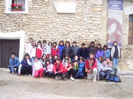 Goya en el aula...visita a Fuendetodos